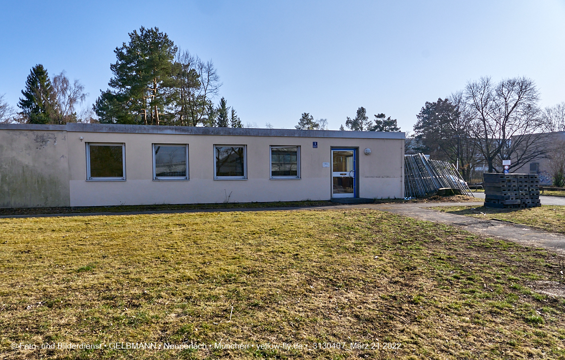21.03.2022 - Baustelle am Haus für Kinder in Neuperlach
